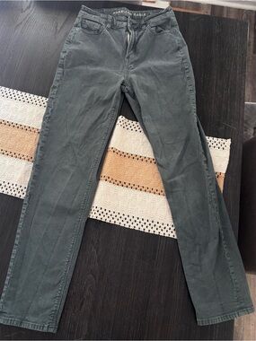 American Eagle Outfitters Men’s Straight Jeans - Slate Green
